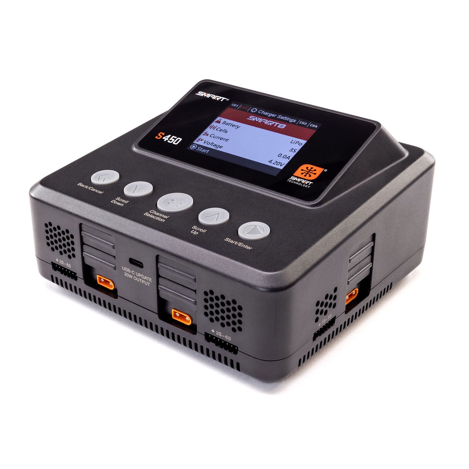 Spektrum S450 G2 AC/DC Smart Charger 4x50W