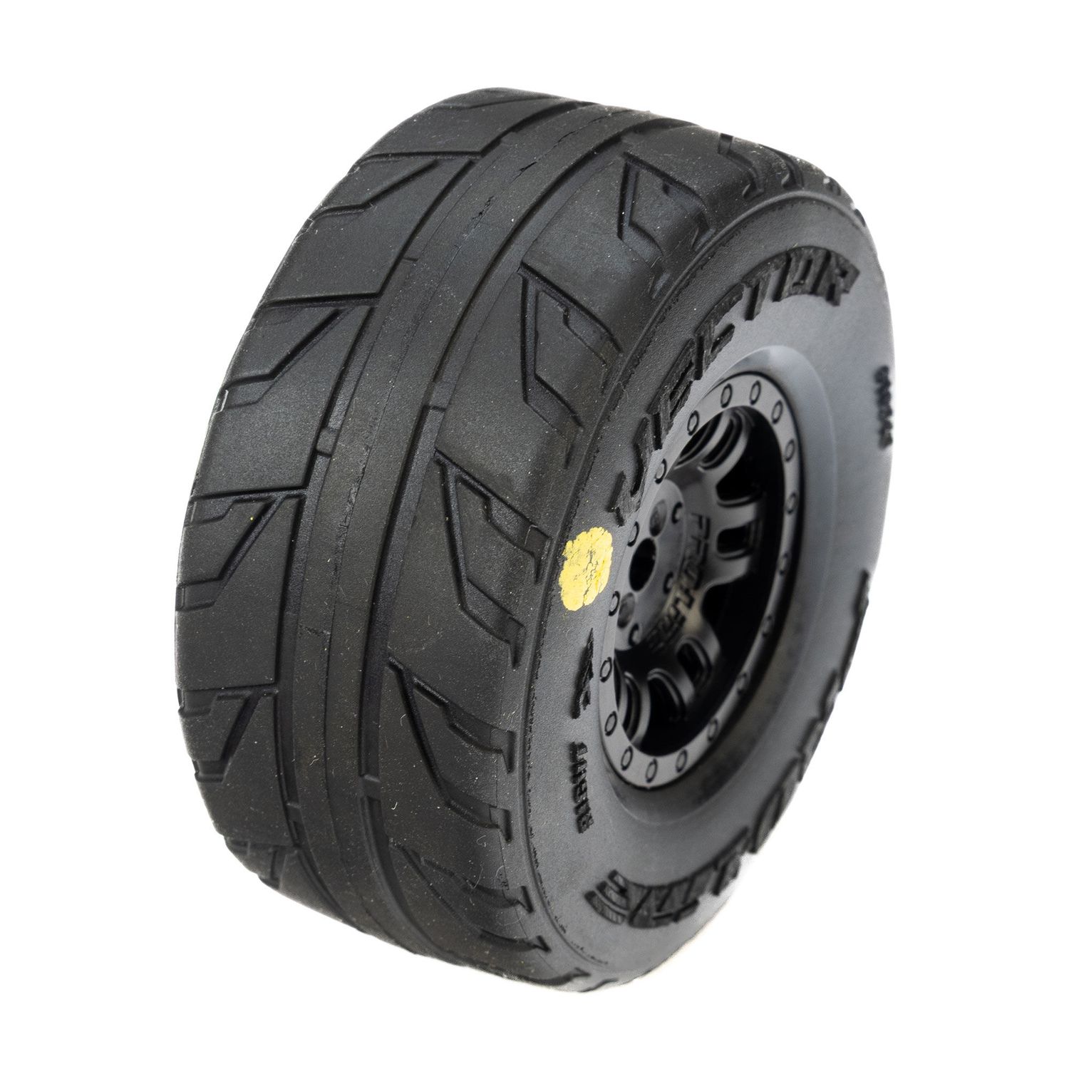 Vector F/R Tires MTD 12mm Black Split Six (4) for ARRMA MOJAVE GROM