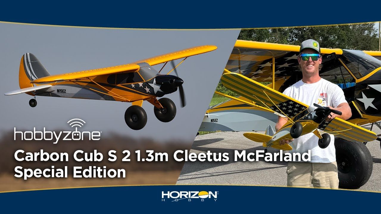 Carbon Cub S 2 1.3m Cleetus McFarland Special Edition RTF Basic