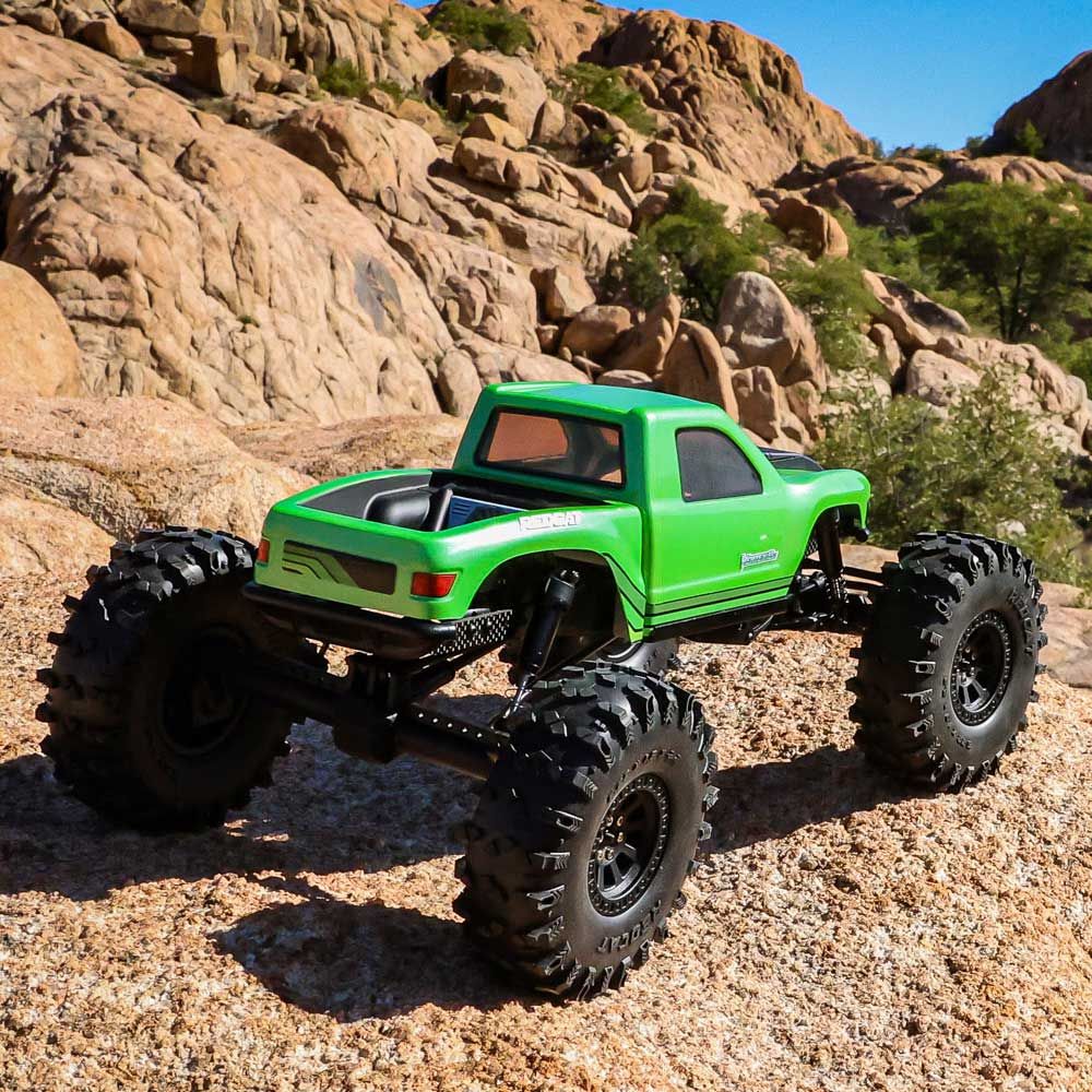 Redcat Vertex-10W 1/10 RTR 4WD Electric Brushless Rock Crawler (Electric Green) (+24mm Wide Axles)