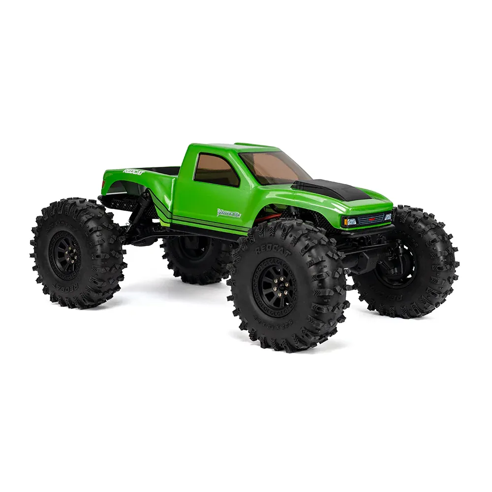 Redcat Vertex-10W 1/10 RTR 4WD Electric Brushless Rock Crawler (Electric Green) (+24mm Wide Axles)
