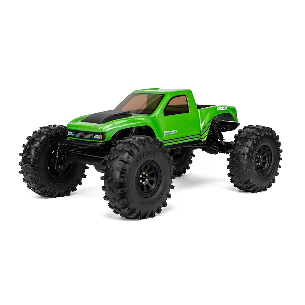Redcat Vertex-10W 1/10 RTR 4WD Electric Brushless Rock Crawler (Electric Green) (+24mm Wide Axles)