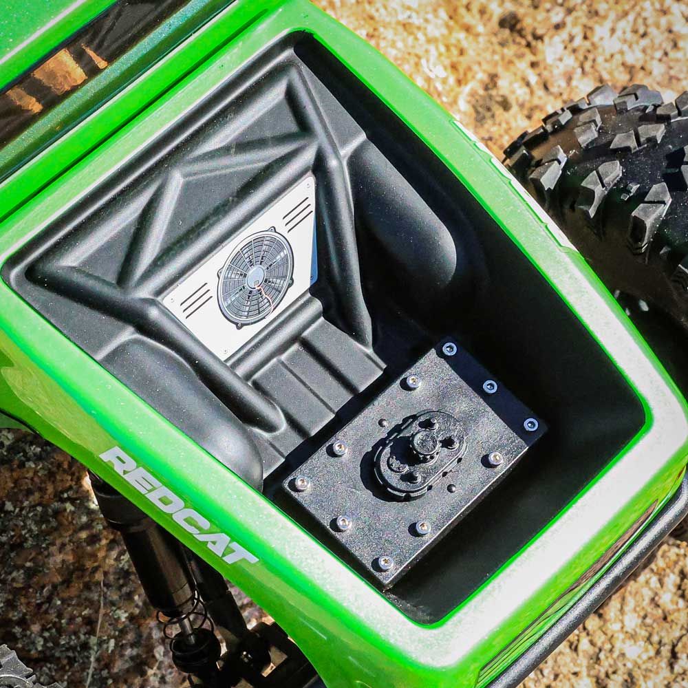 Redcat Vertex-10W 1/10 RTR 4WD Electric Brushless Rock Crawler (Electric Green) (+24mm Wide Axles)