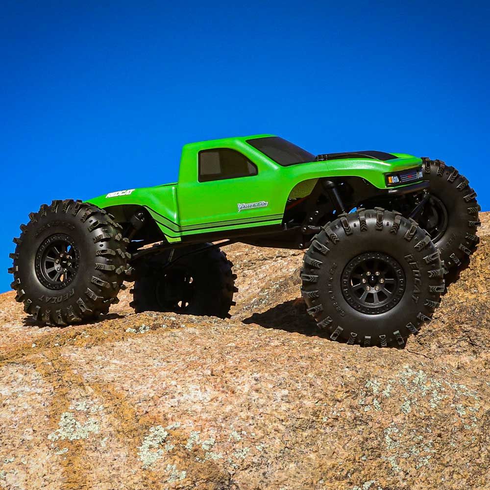 Redcat Vertex-10W 1/10 RTR 4WD Electric Brushless Rock Crawler (Electric Green) (+24mm Wide Axles)