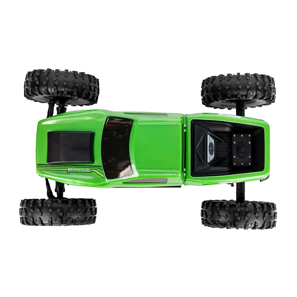 Redcat Vertex-10W 1/10 RTR 4WD Electric Brushless Rock Crawler (Electric Green) (+24mm Wide Axles)