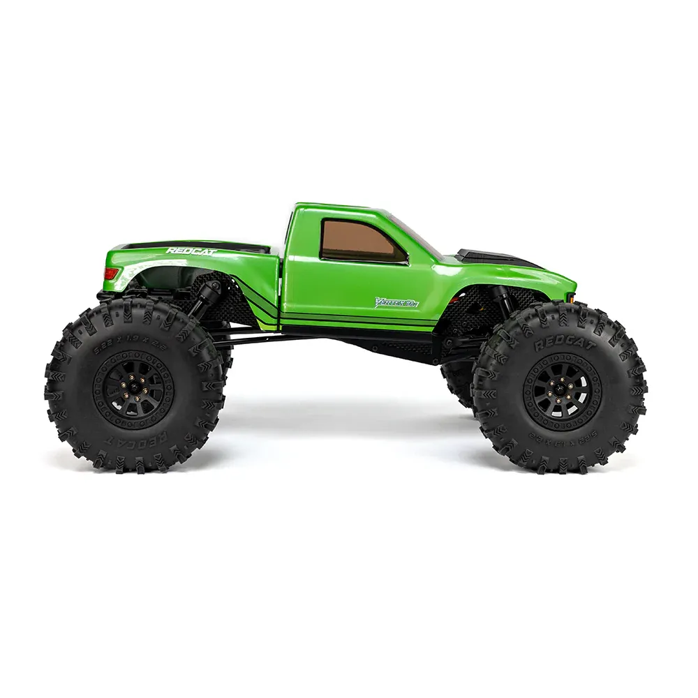 Redcat Vertex-10W 1/10 RTR 4WD Electric Brushless Rock Crawler (Electric Green) (+24mm Wide Axles)
