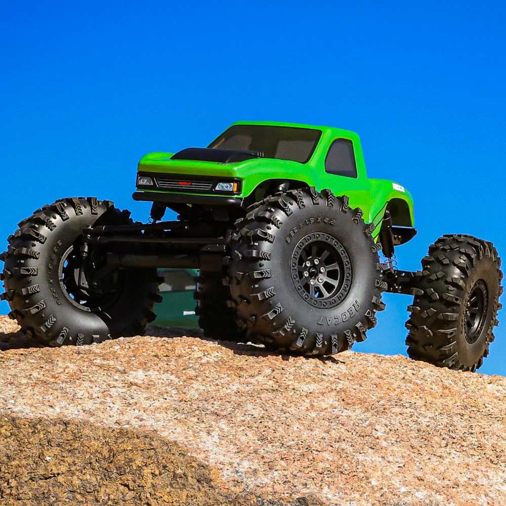 Redcat Vertex-10W 1/10 RTR 4WD Electric Brushless Rock Crawler (Electric Green) (+24mm Wide Axles)