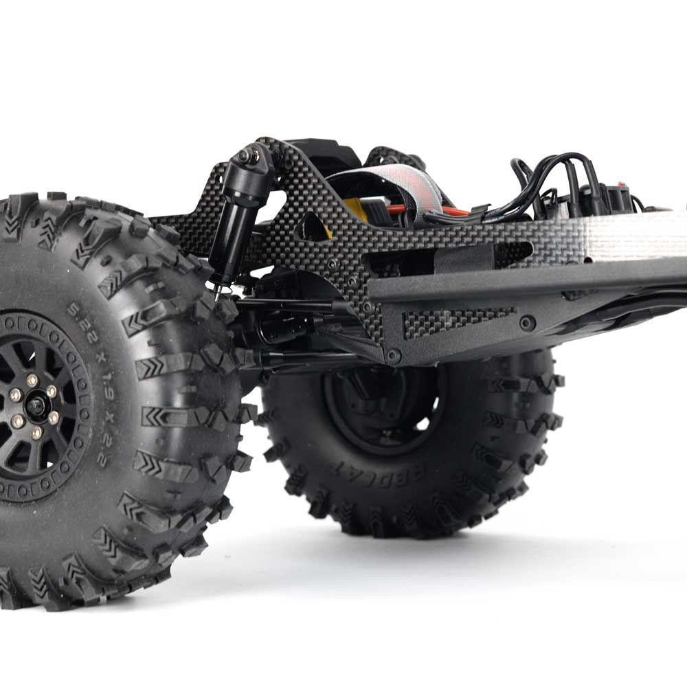 Redcat Vertex-10W 1/10 RTR 4WD Electric Brushless Rock Crawler (Dark Grey) (+24mm Wide Axles)