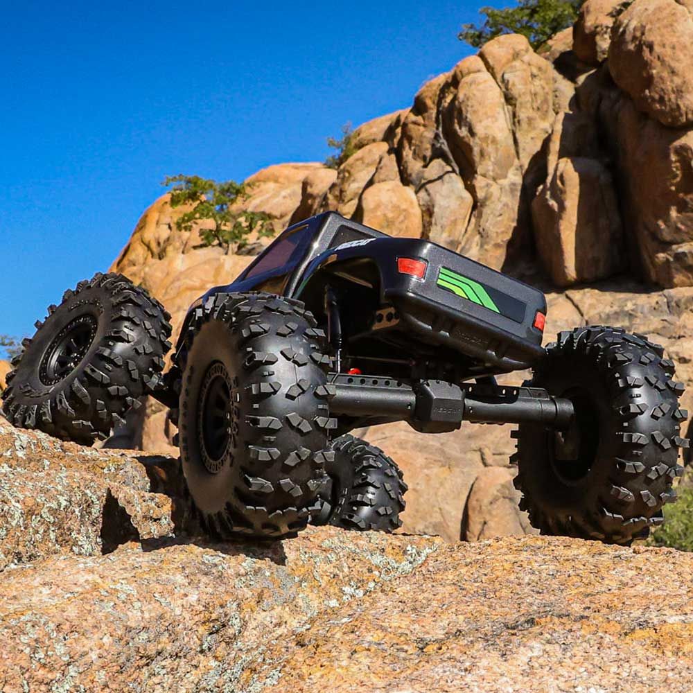 Redcat Vertex-10W 1/10 RTR 4WD Electric Brushless Rock Crawler (Dark Grey) (+24mm Wide Axles)