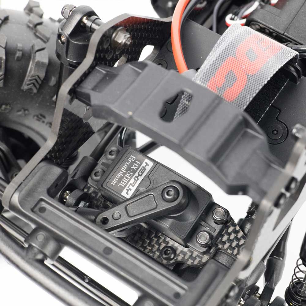 Redcat Vertex-10W 1/10 RTR 4WD Electric Brushless Rock Crawler (Dark Grey) (+24mm Wide Axles)