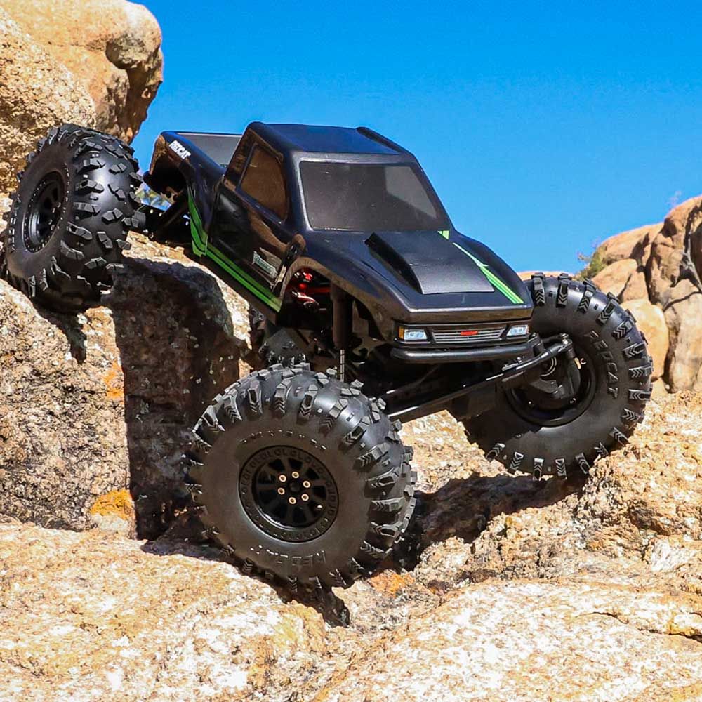 Redcat Vertex-10W 1/10 RTR 4WD Electric Brushless Rock Crawler (Dark Grey) (+24mm Wide Axles)