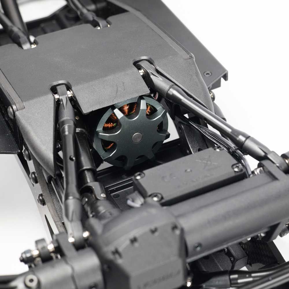 Redcat Vertex-10W 1/10 RTR 4WD Electric Brushless Rock Crawler (Dark Grey) (+24mm Wide Axles)