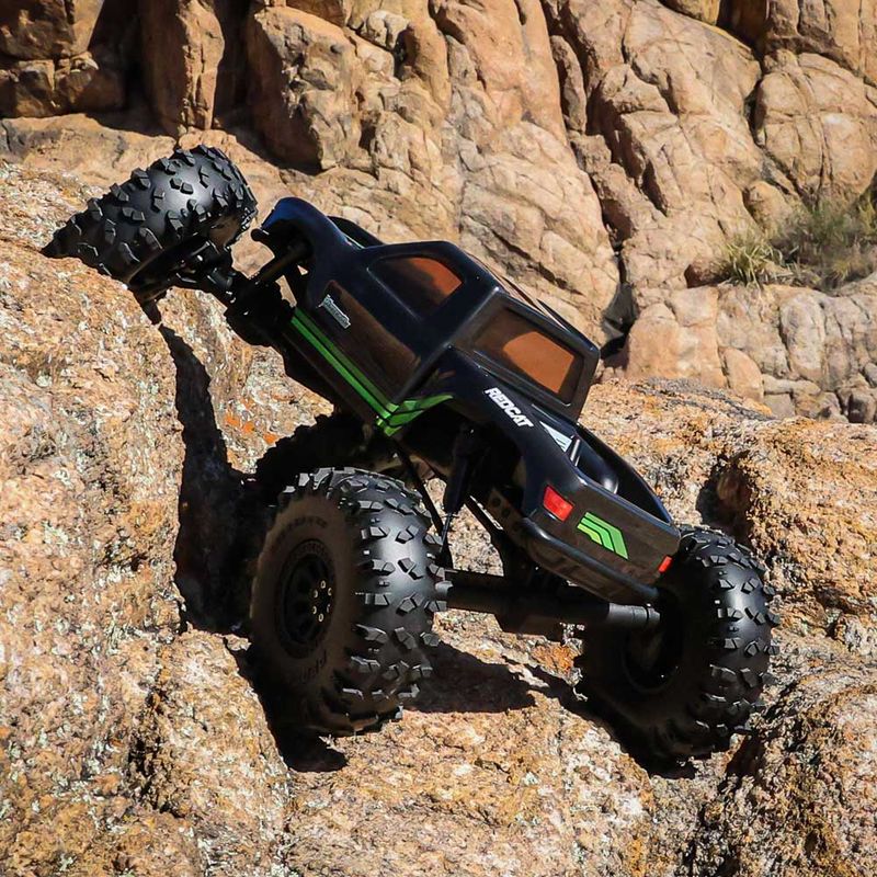 Redcat Vertex-10W 1/10 RTR 4WD Electric Brushless Rock Crawler (Dark Grey) (+24mm Wide Axles)