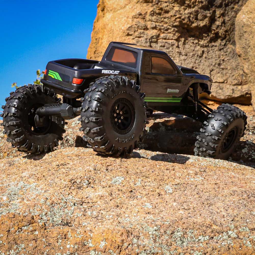 Redcat Vertex-10W 1/10 RTR 4WD Electric Brushless Rock Crawler (Dark Grey) (+24mm Wide Axles)