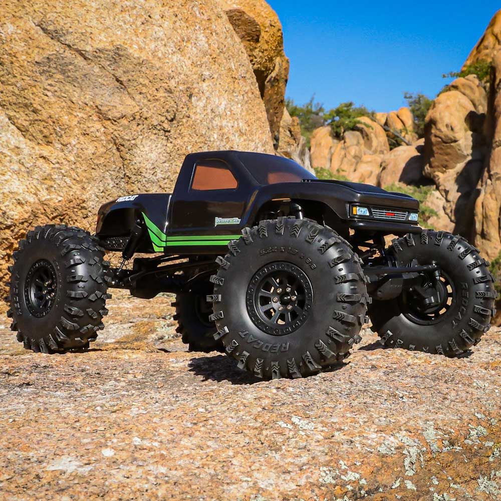 Redcat Vertex-10W 1/10 RTR 4WD Electric Brushless Rock Crawler (Dark Grey) (+24mm Wide Axles)