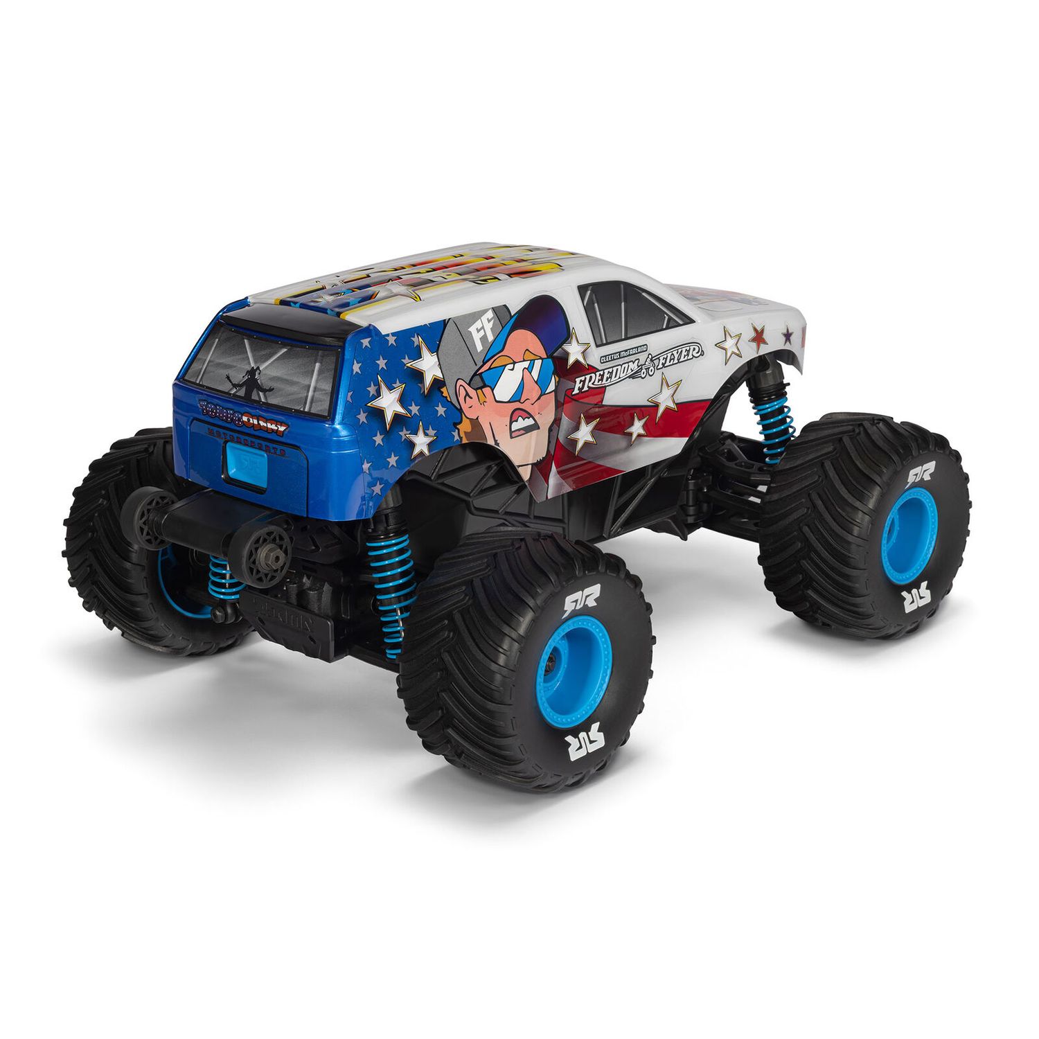 1/16 FREEDOM FLYER 4X4 RTR Monster Truck (Battery &amp; Charger Included), White