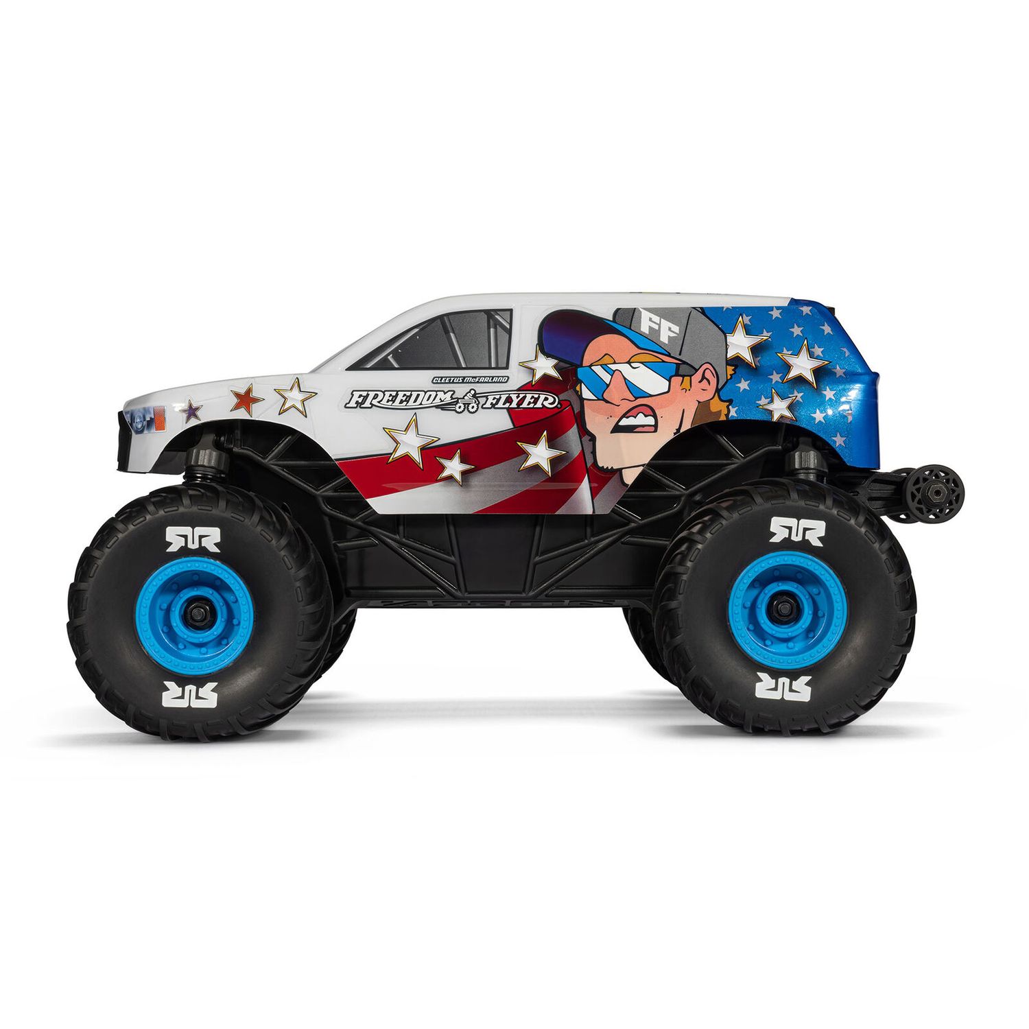 1/16 FREEDOM FLYER 4X4 RTR Monster Truck (Battery &amp; Charger Included), White