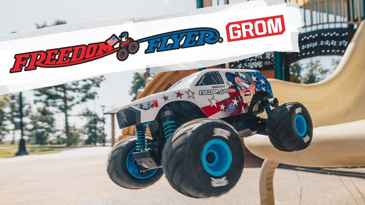 1/16 FREEDOM FLYER 4X4 RTR Monster Truck (Battery &amp; Charger Included), White