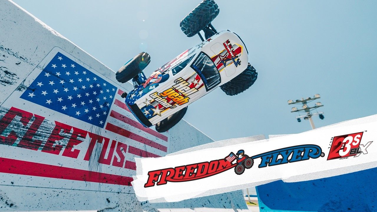 1/10 FREEDOM FLYER 223S 2WD RTR Brushless Monster Truck (Battery &amp; Charger Included)
