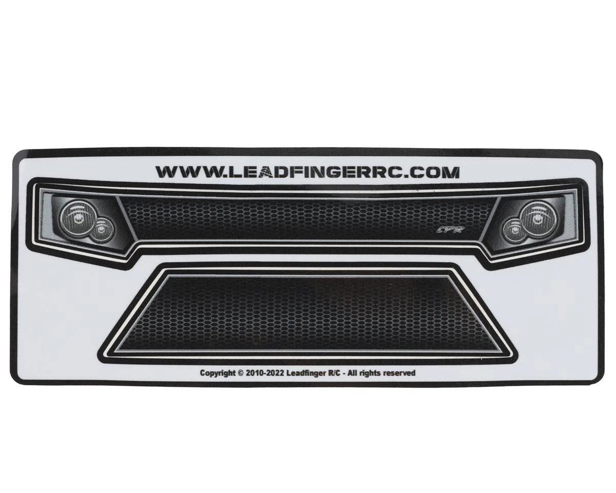 Leadfinger Racing XRAY XT8/XT8e Tessmann Patriot 1/8 Truck Body (Clear)