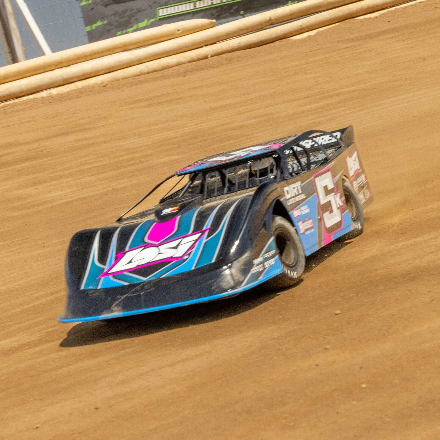 22S Dirt Late Model, 1/10 2WD RTR Dirt Oval, Blue