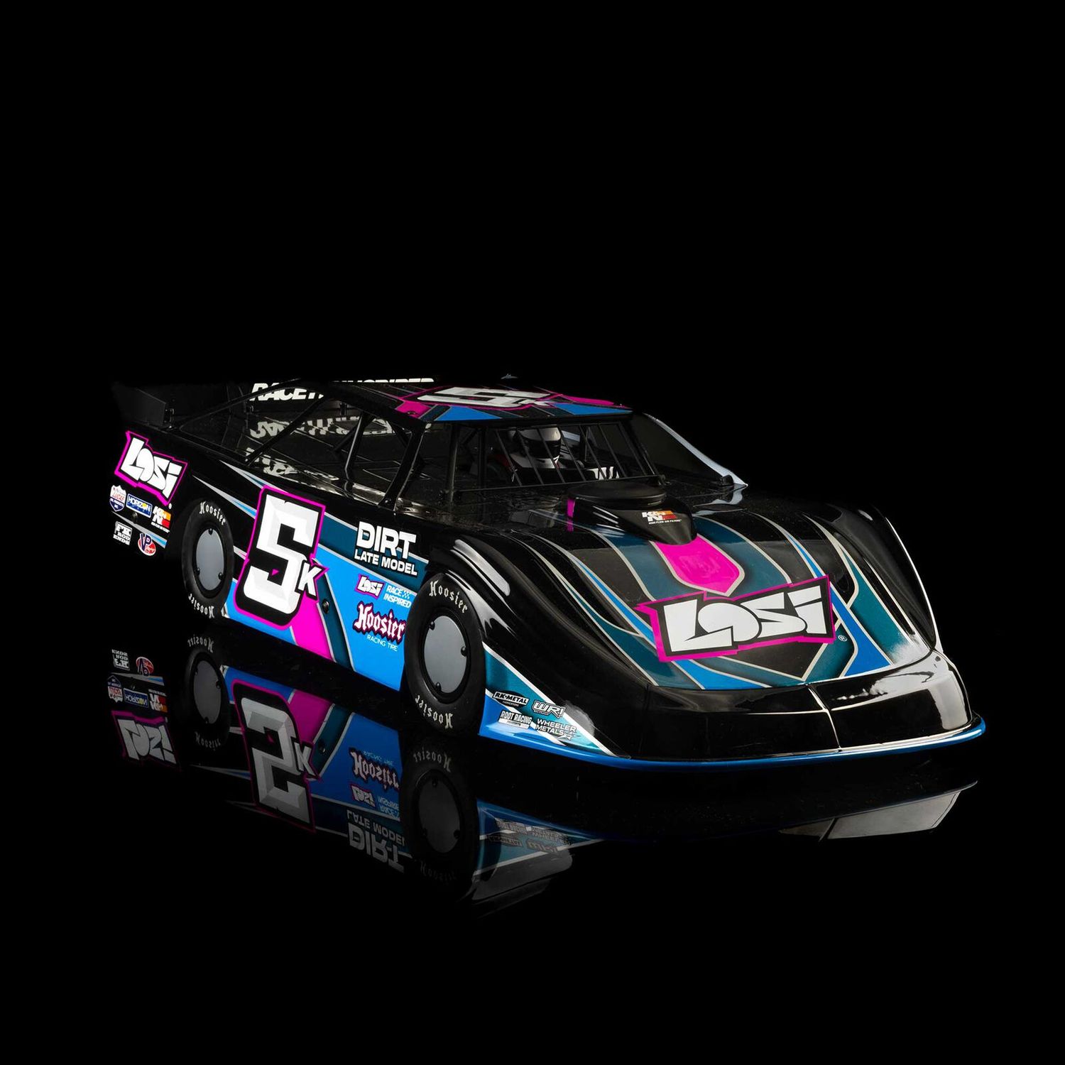22S Dirt Late Model, 1/10 2WD RTR Dirt Oval, Blue
