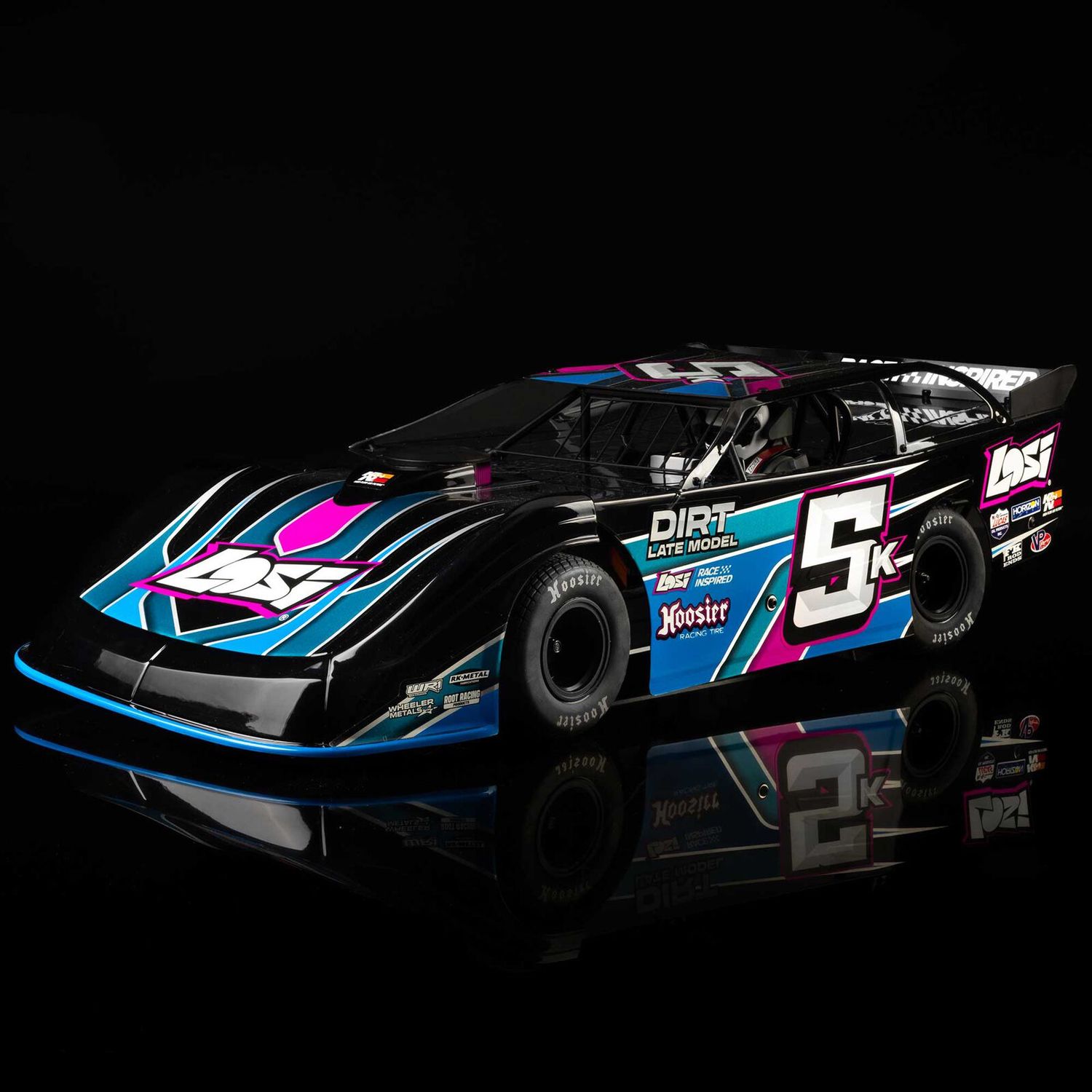 22S Dirt Late Model, 1/10 2WD RTR Dirt Oval, Blue