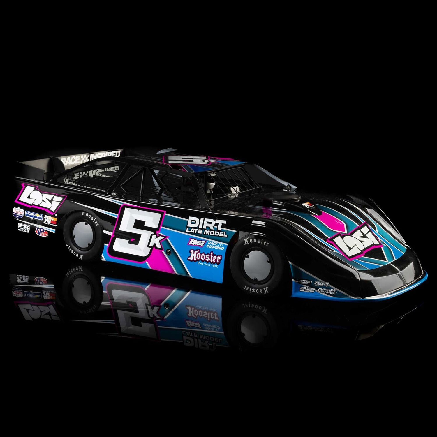 22S Dirt Late Model, 1/10 2WD RTR Dirt Oval, Blue
