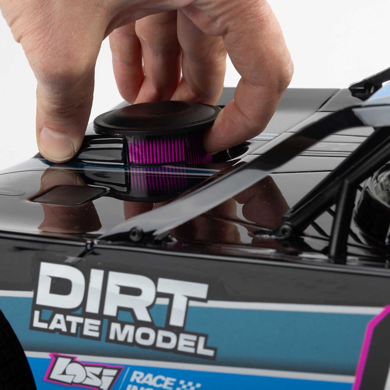 22S Dirt Late Model, 1/10 2WD RTR Dirt Oval, Blue