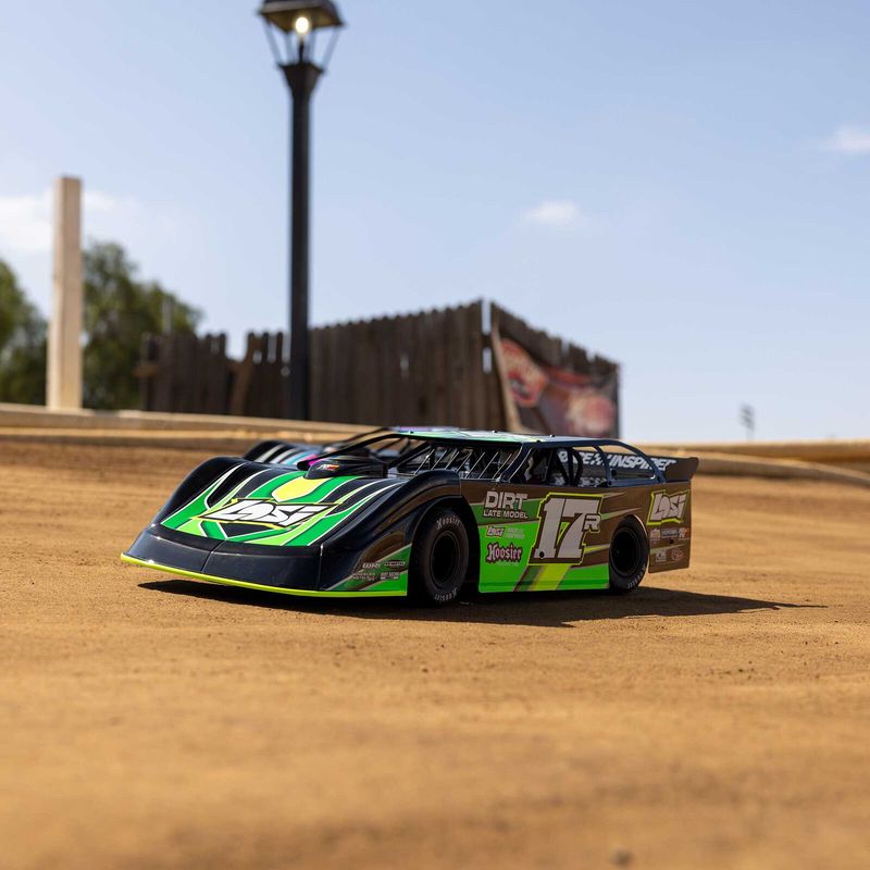 22S Dirt Late Model, 1/10 2WD RTR Dirt Oval, Green