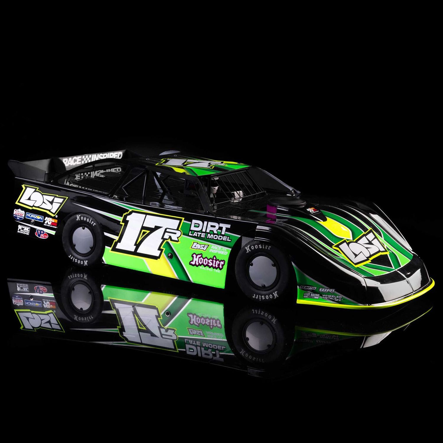 22S Dirt Late Model, 1/10 2WD RTR Dirt Oval, Green