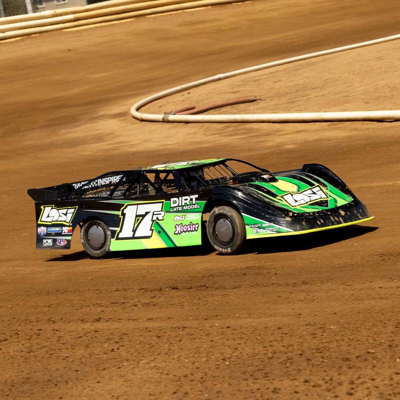 22S Dirt Late Model, 1/10 2WD RTR Dirt Oval, Green