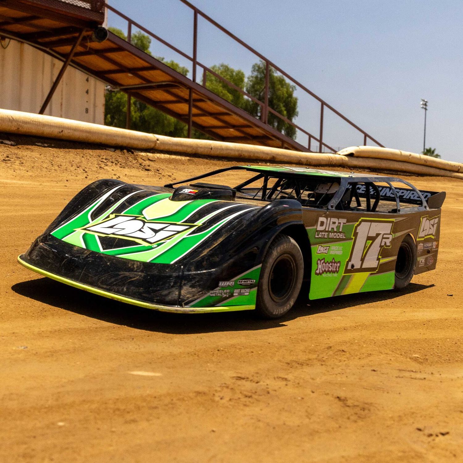 22S Dirt Late Model, 1/10 2WD RTR Dirt Oval, Green