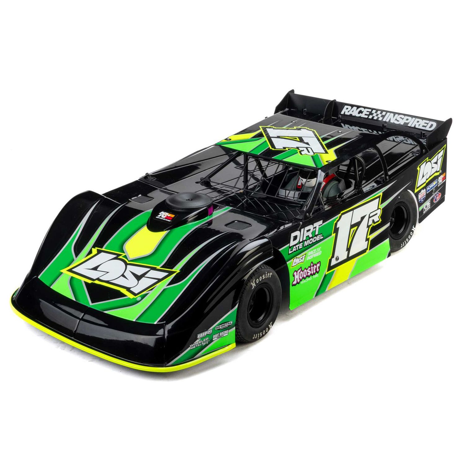 22S Dirt Late Model, 1/10 2WD RTR Dirt Oval, Green