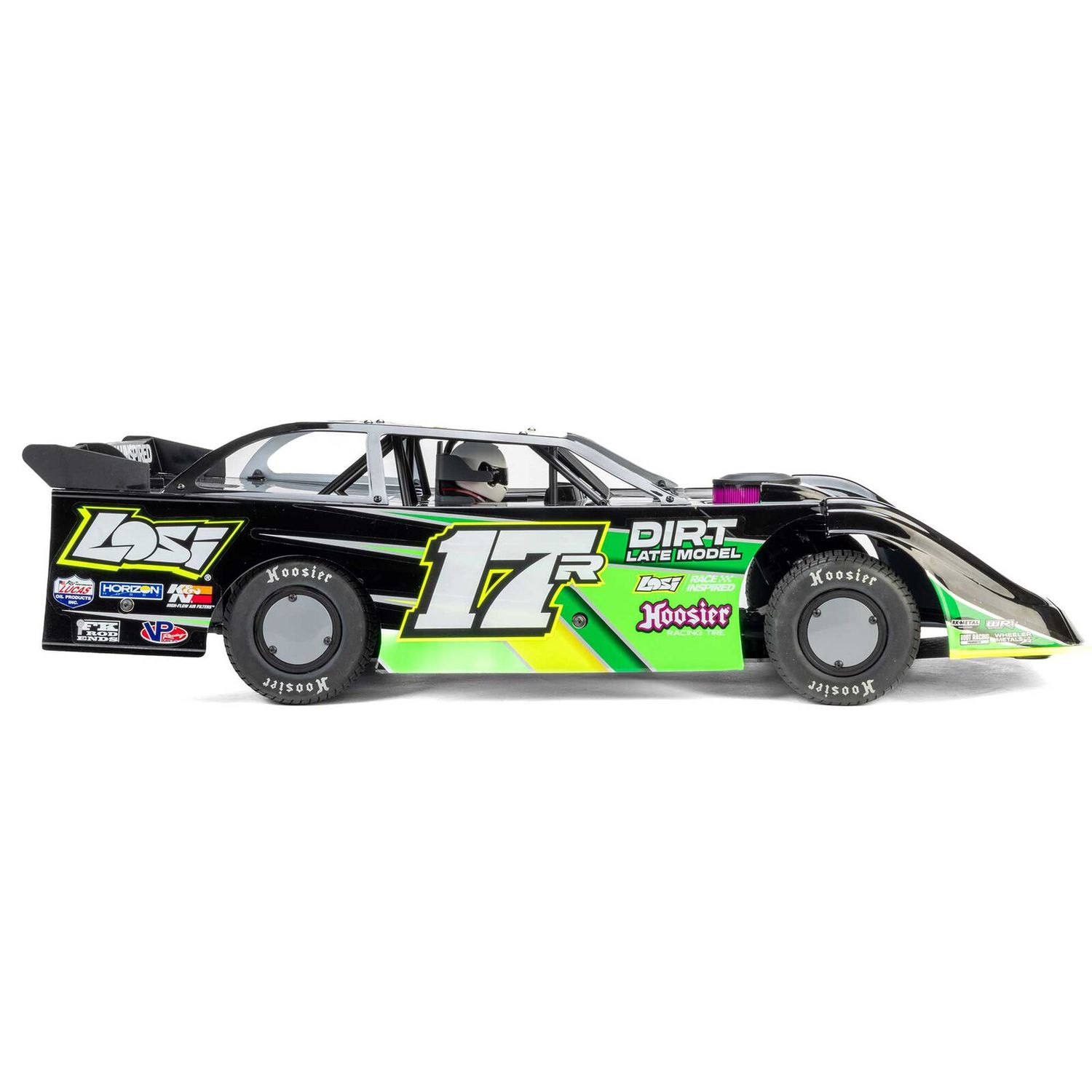 22S Dirt Late Model, 1/10 2WD RTR Dirt Oval, Green
