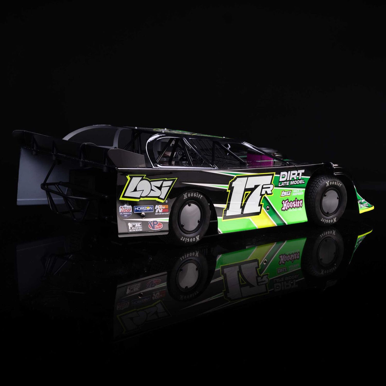 22S Dirt Late Model, 1/10 2WD RTR Dirt Oval, Green