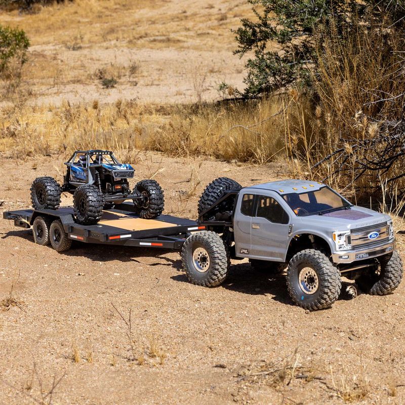 Axial 1/10 SCX10 Flat Bed Vehicle Trailer