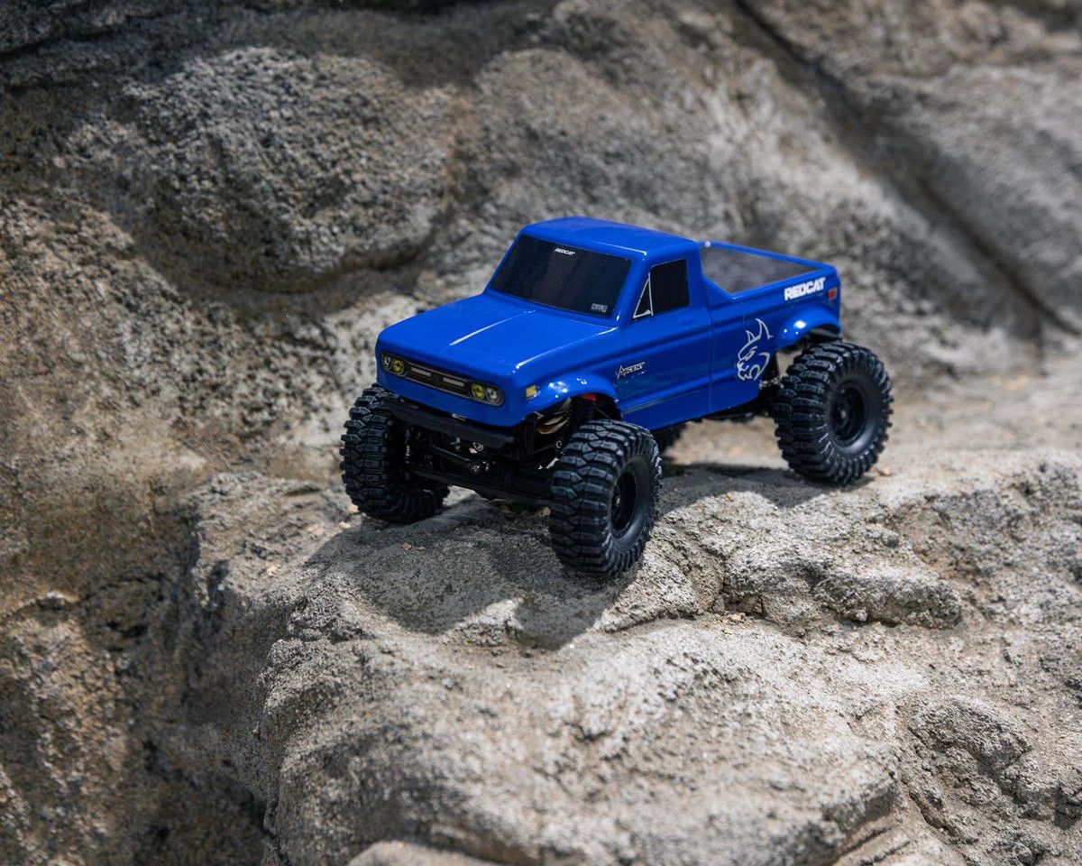 Redcat Ascent-32 V2 1/32 4WD RTR Rock Crawler (Blue) w/2.4GHz Radio, Battery &amp; Charger