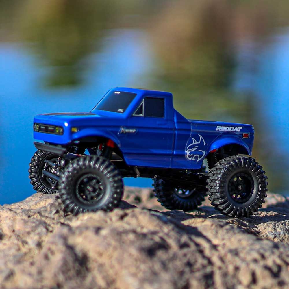 Redcat Ascent-32 V2 1/32 4WD RTR Rock Crawler (Blue) w/2.4GHz Radio, Battery &amp; Charger