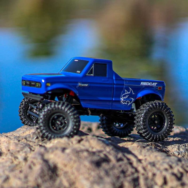 Redcat Ascent-32 V2 1/32 4WD RTR Rock Crawler (Blue) w/2.4GHz Radio, Battery &amp; Charger
