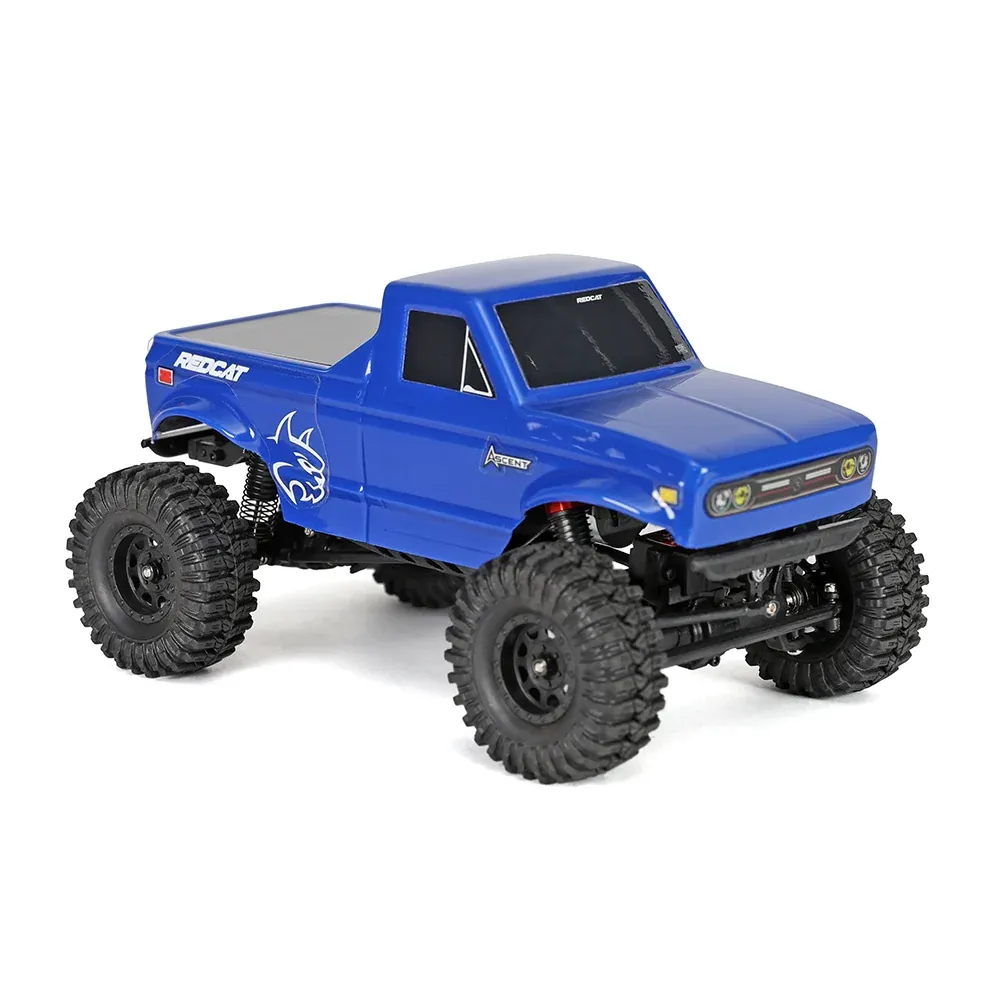 Redcat Ascent-32 V2 1/32 4WD RTR Rock Crawler (Blue) w/2.4GHz Radio, Battery &amp; Charger