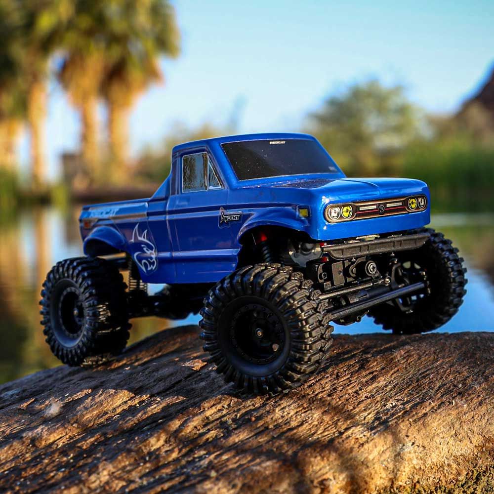 Redcat Ascent-32 V2 1/32 4WD RTR Rock Crawler (Blue) w/2.4GHz Radio, Battery &amp; Charger