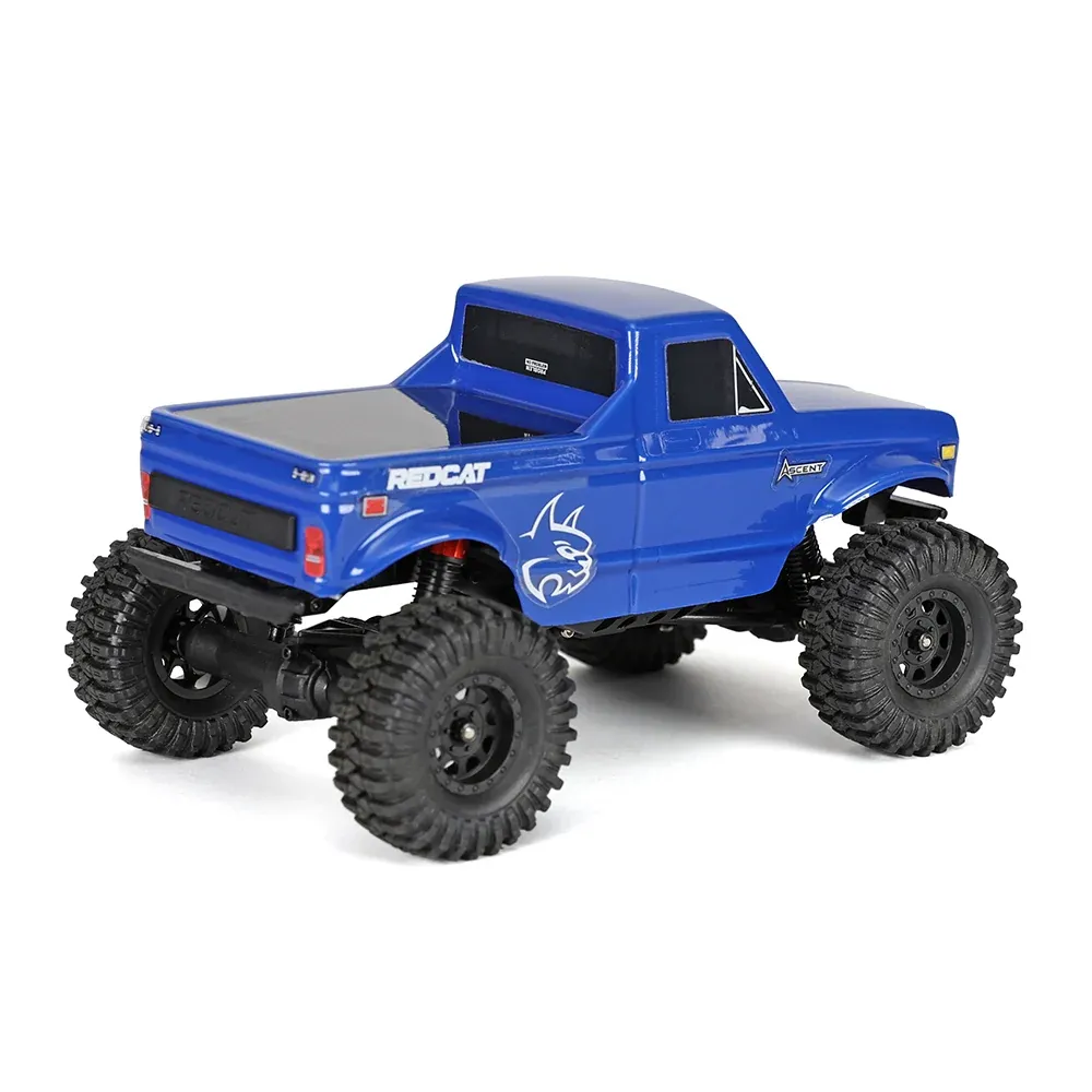 Redcat Ascent-32 V2 1/32 4WD RTR Rock Crawler (Blue) w/2.4GHz Radio, Battery &amp; Charger