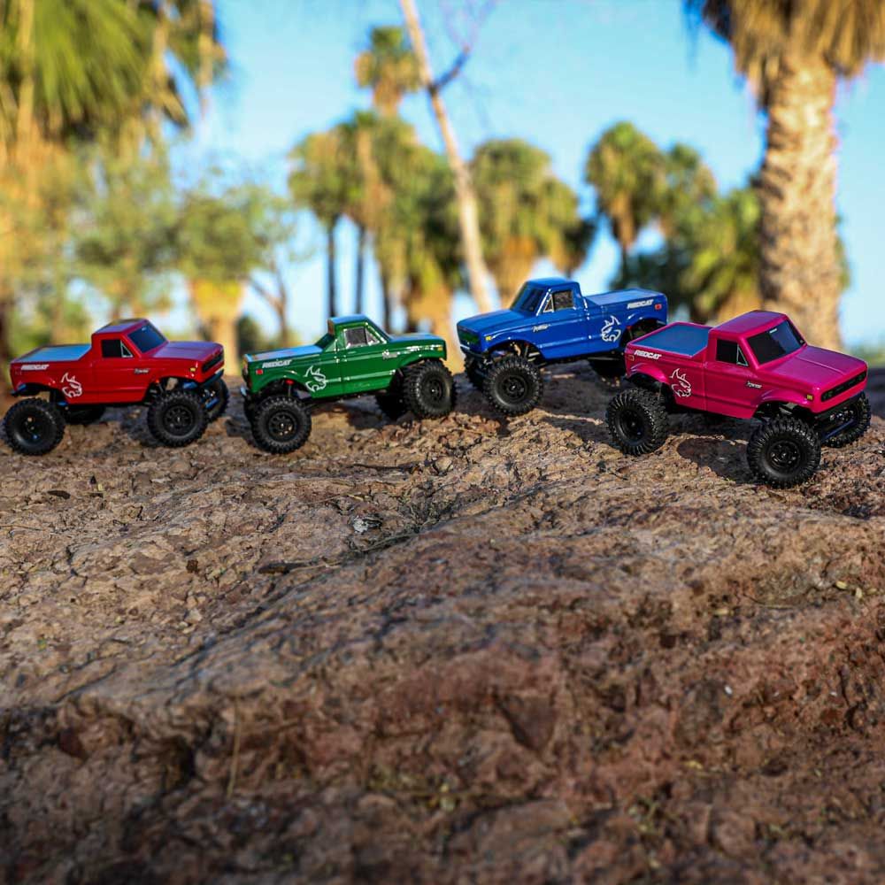 Redcat Ascent-32 V2 1/32 4WD RTR Rock Crawler (Blue) w/2.4GHz Radio, Battery &amp; Charger