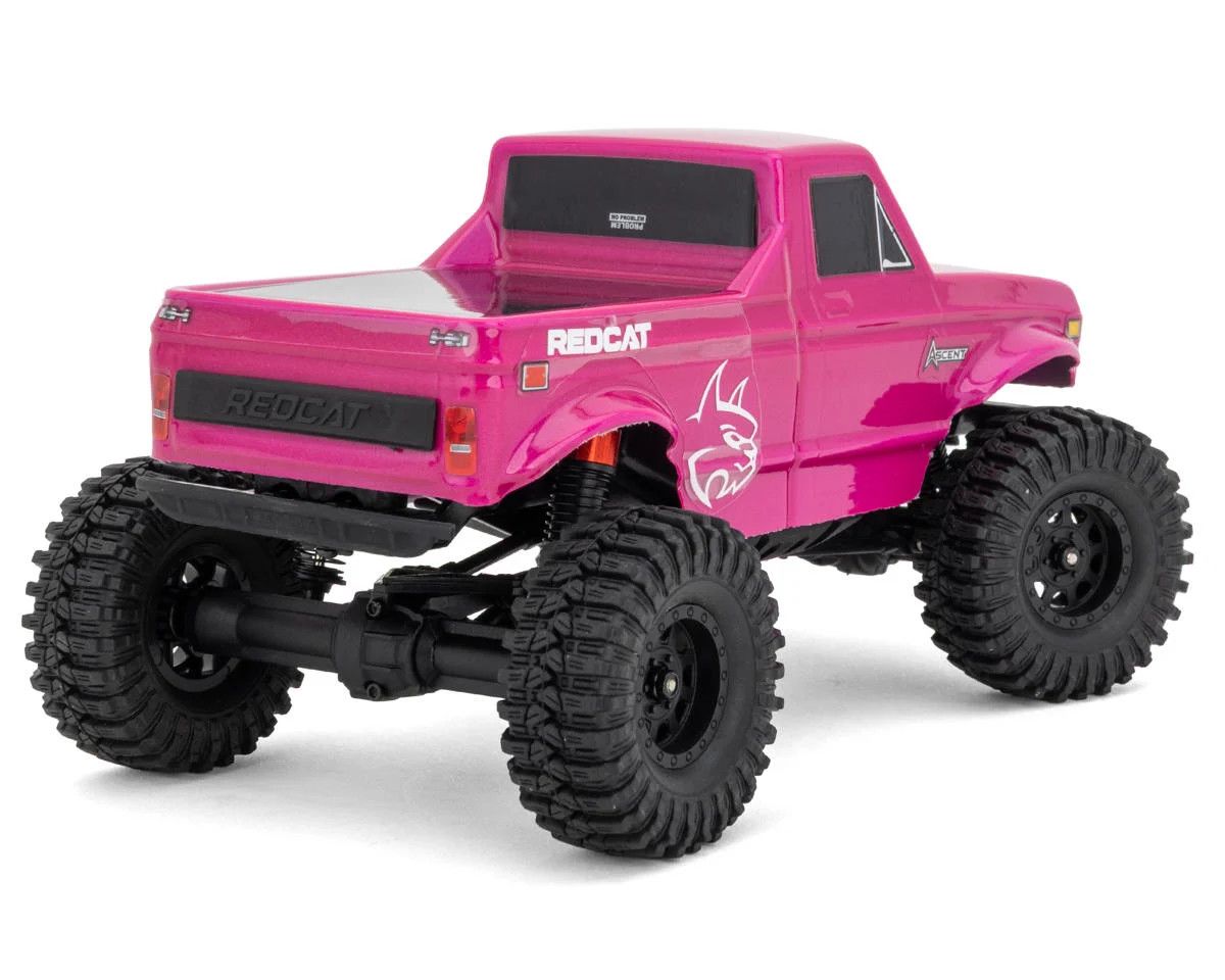 Redcat Ascent-32 V2 1/32 4WD RTR Rock Crawler (Pink) w/2.4GHz Radio, Battery &amp; Charger