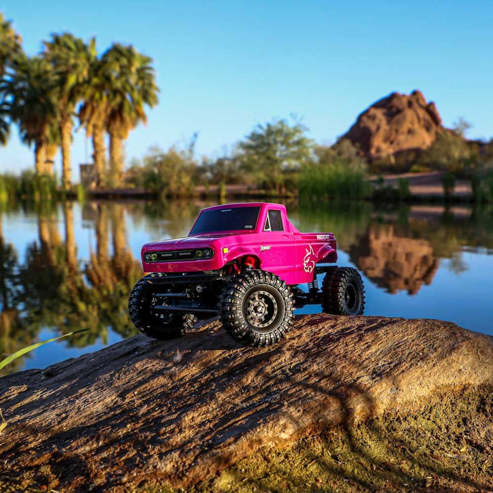 Redcat Ascent-32 V2 1/32 4WD RTR Rock Crawler (Pink) w/2.4GHz Radio, Battery &amp; Charger