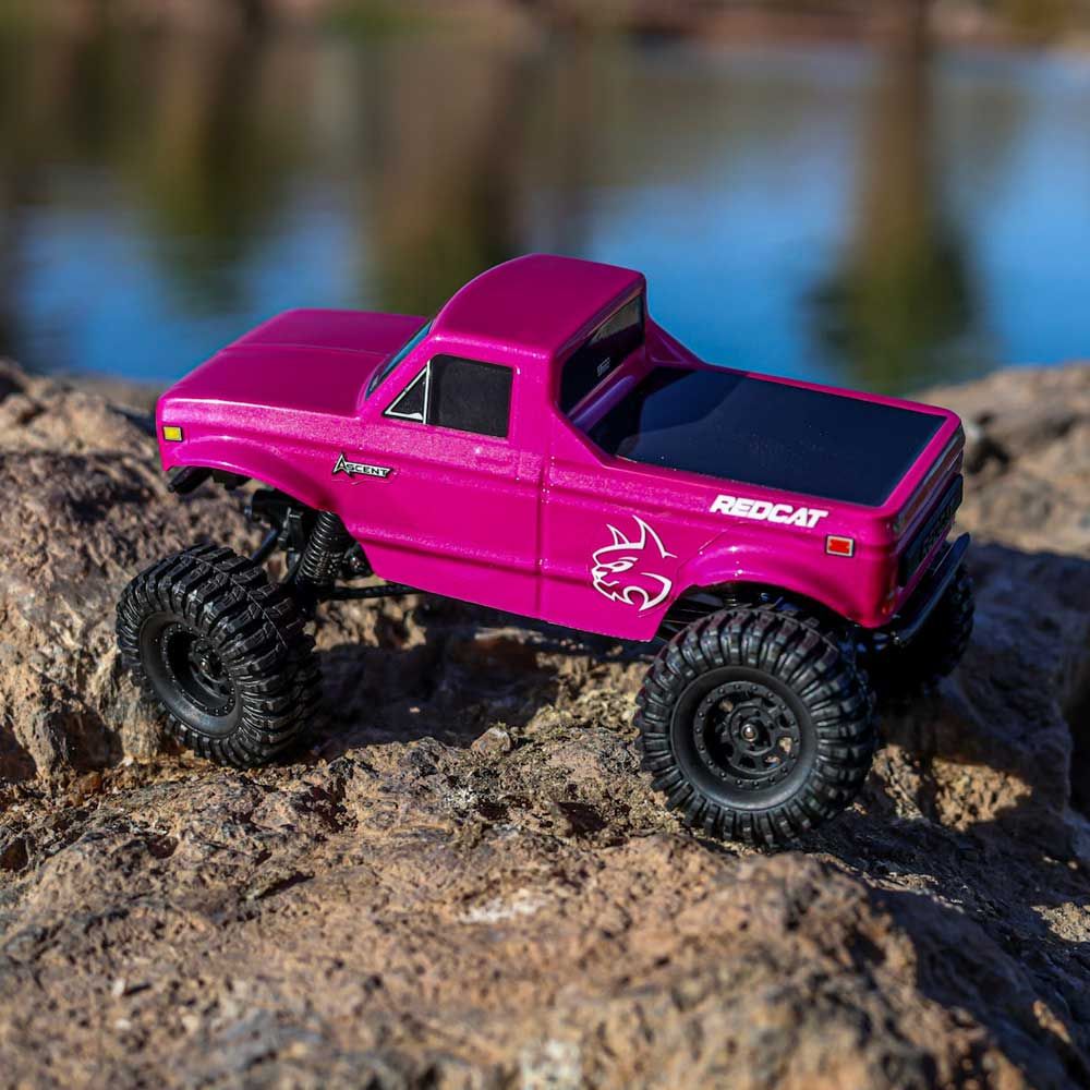 Redcat Ascent-32 V2 1/32 4WD RTR Rock Crawler (Pink) w/2.4GHz Radio, Battery &amp; Charger