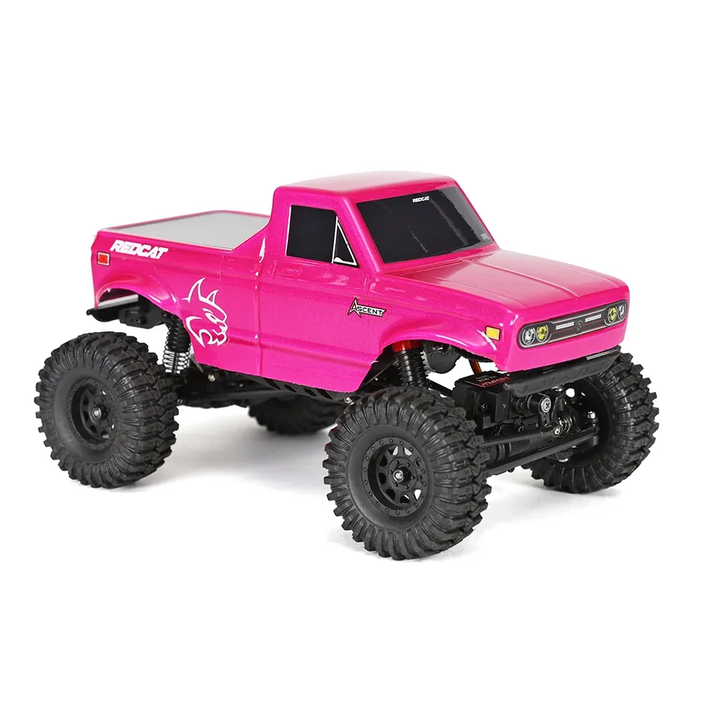 Redcat Ascent-32 V2 1/32 4WD RTR Rock Crawler (Pink) w/2.4GHz Radio, Battery &amp; Charger