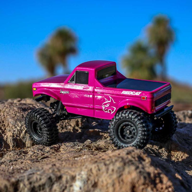 Redcat Ascent-32 V2 1/32 4WD RTR Rock Crawler (Pink) w/2.4GHz Radio, Battery &amp; Charger