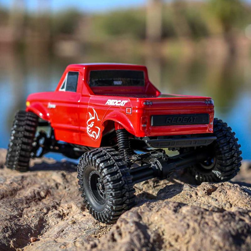 Redcat Ascent-32 V2 1/32 4WD RTR Rock Crawler (Red) w/2.4GHz Radio, Battery &amp; Charger